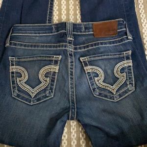 Big Star Nina Mid Rise Straight denim